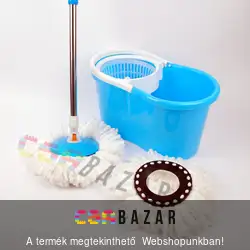 Centrifugás felmosó szett mikroszálas felmosófejjel