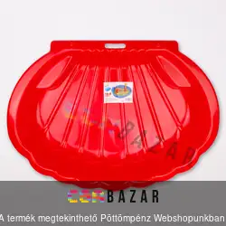 Kagyló homokozó medence