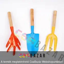 3 db-os kerti szerszám készlet