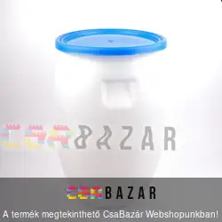 Hordó 60l-es pattintós tetővel műanyag