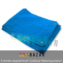 Takaróponyva 2x3 m - 60gr/m2 kék