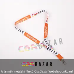 Csabazár nyakpánt, passtartó, kulcstartó