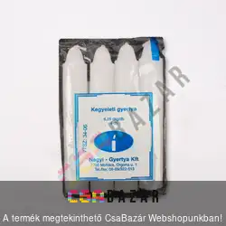 Háztartási, kegyeleti gyertya 6,25 dkg/db 4db/cs