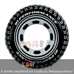 Felfújható úszógumi 91 cm Autógumi Intex 59252