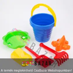 Nagy hullámos homokozó 6 db-os szett