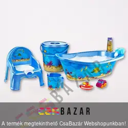 Babafürdetőkád szett 5 részes