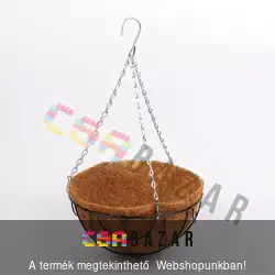 Kókuszrost függőkosár szett 30cm
