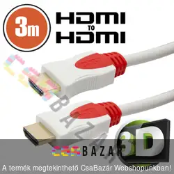 3D HDMI - HDMI kábel 1.4 - 3 m
