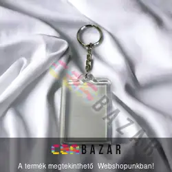 Kulcstartó fényképtartóval