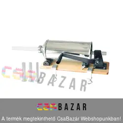 Hurkatöltő fekvő 4 literes