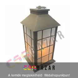 LED-es mécses, kerti lámpás nagy 29 cm