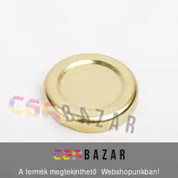Befőttes üveg tető 38 mm