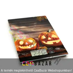 Digitális konyhai mérleg - Halloween tök