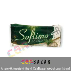 Softimo papírzsebkendő 3 rétegű 100db-os mentol