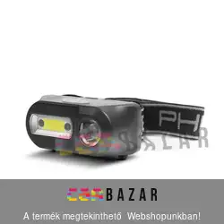 COB+XPE LED-es fejlámpa - mozgásérzékelővel és akkumulátorral