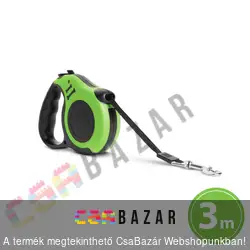 Automata póráz - 3 m - zöld
