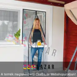 Mágneses mintás szúnyogháló függöny ajtóra madár mintás 100x210 cm