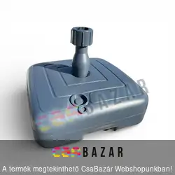 Vízzel tölthető napernyőtalp 20l - antracit