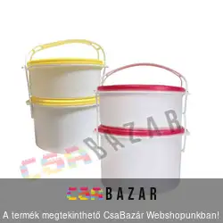 Ételhordó 2 részes leveses